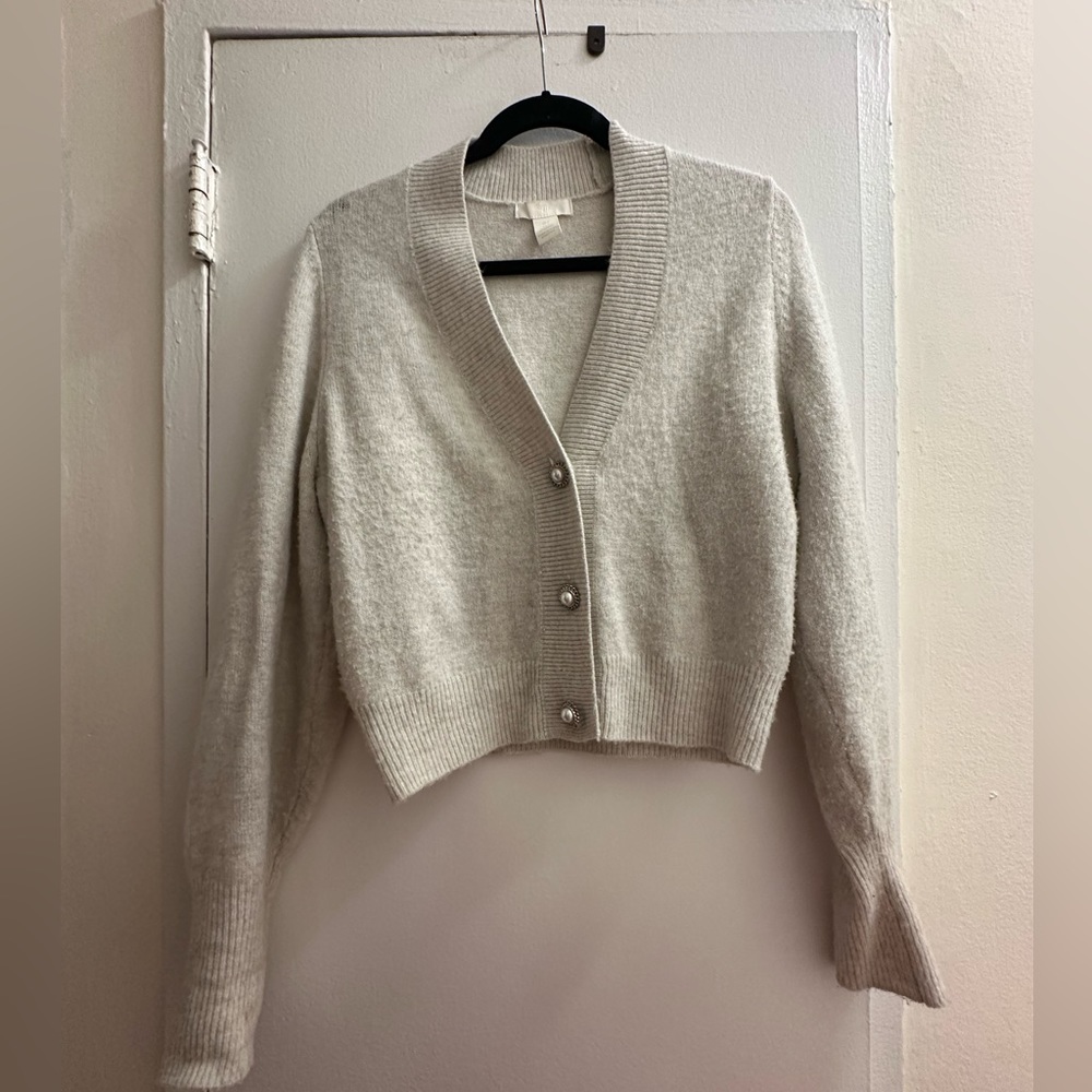 H&M sweater, S, buttons